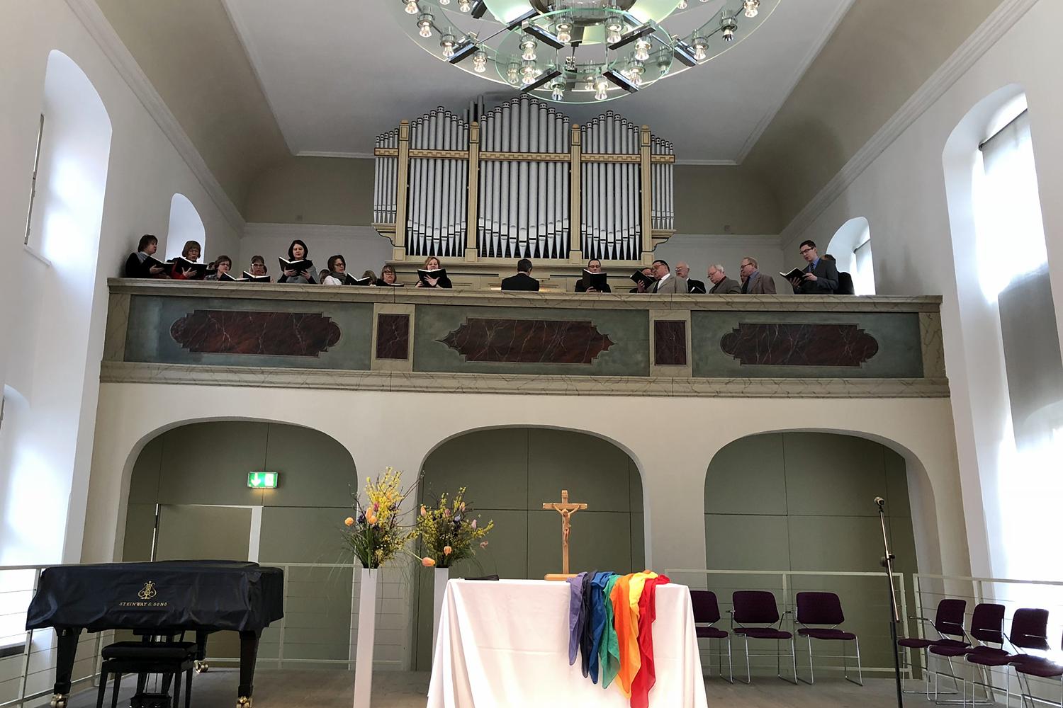 Der neuapostolische Chor der Gemeinde Halle/Saale