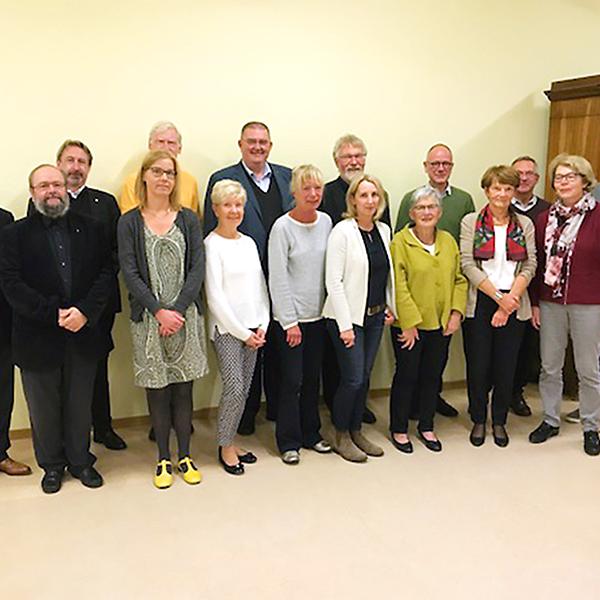 Mitglieder im Rat Christlicher Kirchen in Luxemburg. Ganz links Apostel Clement Haeck (Foto: RCK)