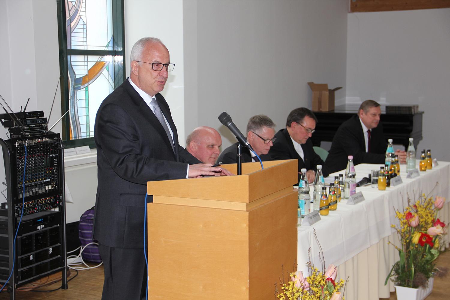 AG KKR vor der Mitgliederversammlung der ACK Deutschland in Magdeburg (Foto: ACK Deutschland)