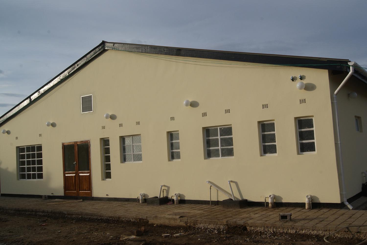 Am Freitag wird Stammapostel Leber das neue Gebäude eröffnen (alle Fotos: NAC Zambia)