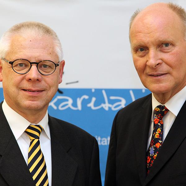 Jörg Leske (links) folgt Bernd Klippert als Geschäftsführer von »NAK-karitativ« (Foto: NAK NRW)