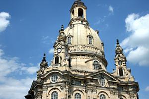 Die Frauenkirche in Dresden, das Wahrzeichen der Stadt (Foto: NAKI)
