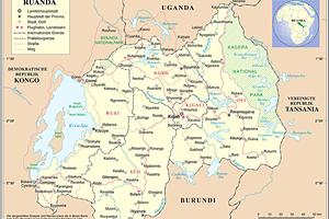 Ruanda, das "Land der tausend Hügel" (Foto: UN open source)