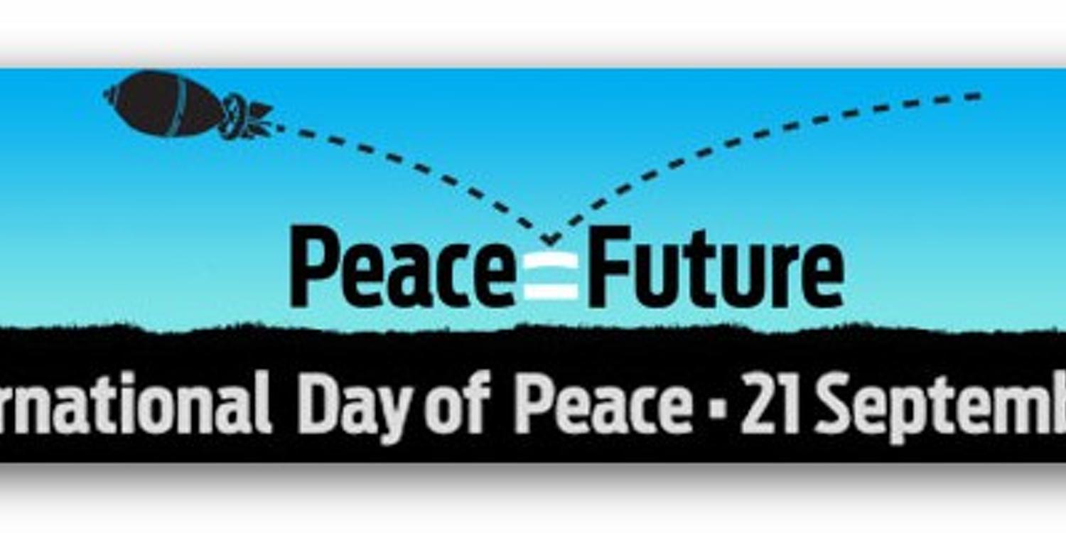 Logo des UN-Friedenstages 2010