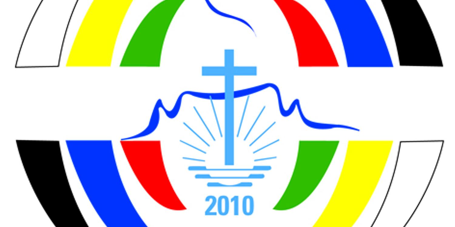 "Ein Geist - ein Ziel", das Pfingstlogo 2010 der Neuapostolischen Kirche (Grafik: NAC Cape)
