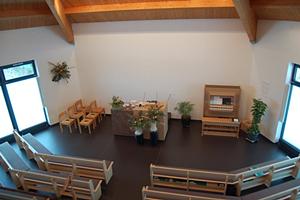 Der frisch renovierte Kirchensaal in Lyss