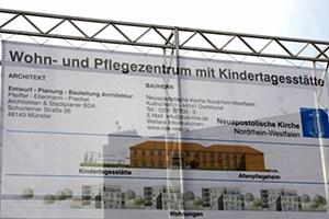 In Oberhausen entsteht ein neuapostolisches Wohn- und Pflegezentrum