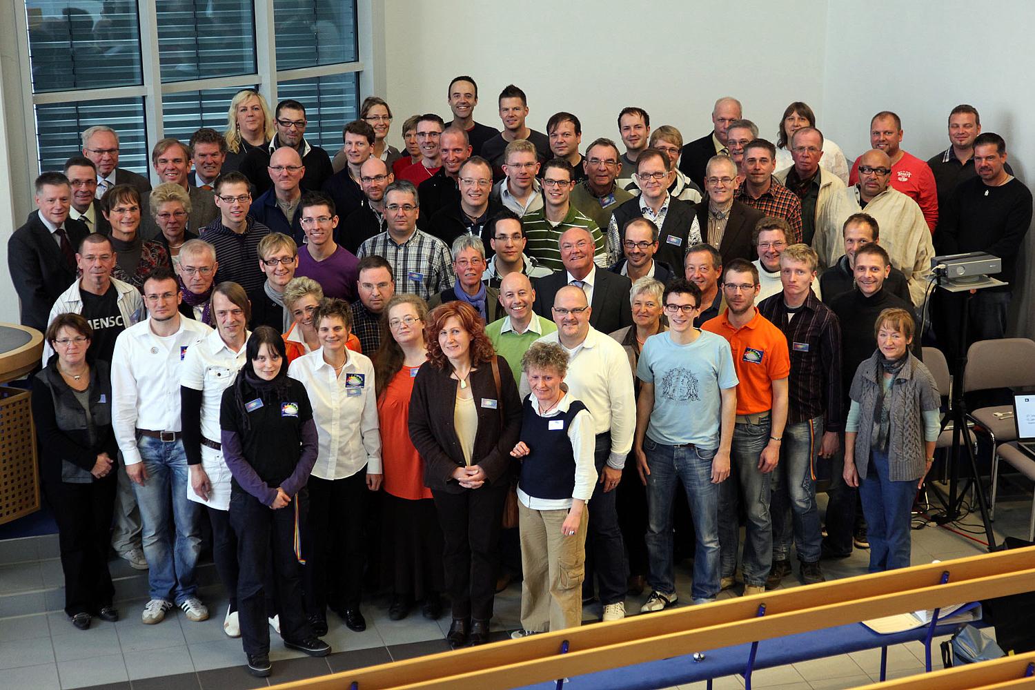 ... die zum 10-jährigen Bestehen zu einer Sitzung in Saarbrücken zusammenkamen (Fotos: F. Schuldt)