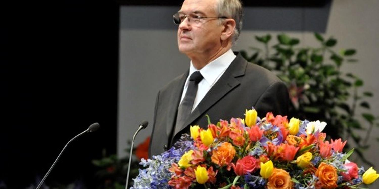 Stammapostel Wilhelm Leber am Pfingstaltar 2009
