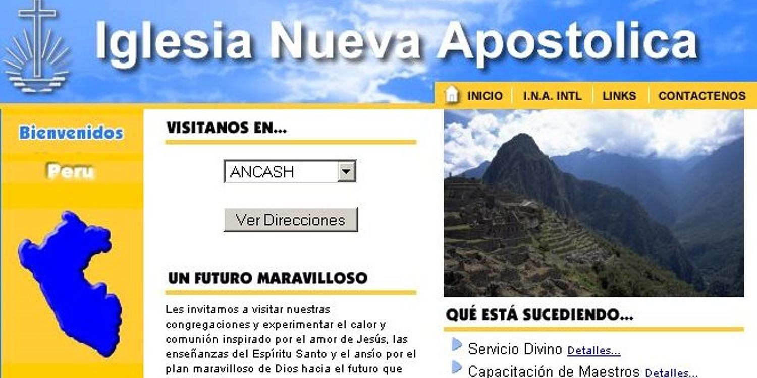 www.ina-peru.org - die Webseite der Kirche in Peru