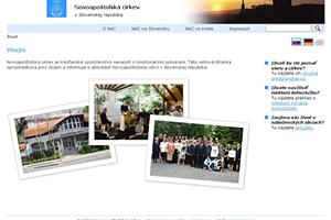 Die neue Webseite der NAK Slowakei