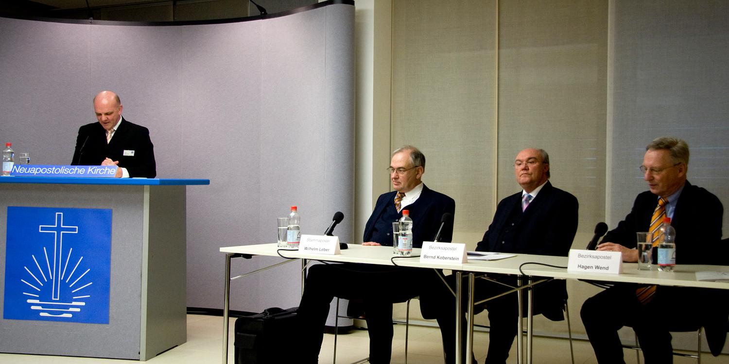 Pressekonferenz in Frankfurt