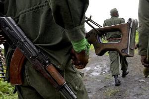 Waffen sprechen im Kongo (Foto: dpa)