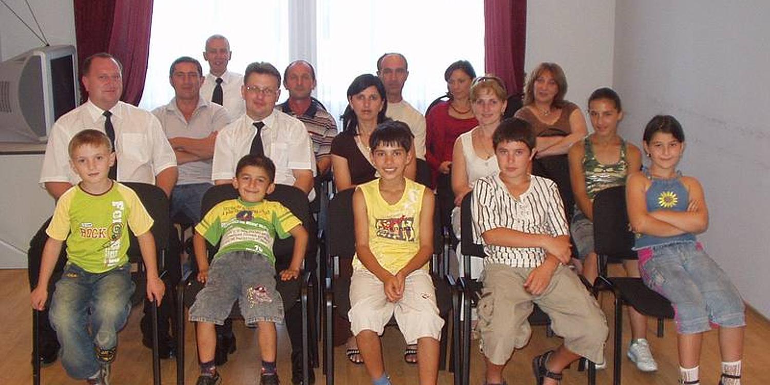Gemeindemitglieder in Wladikawkas im vergangenen Jahr (Foto: NAK BB)