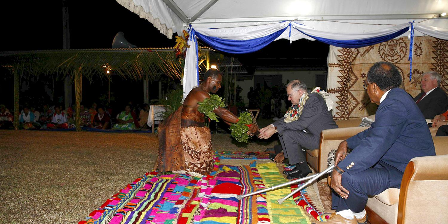 Fiji Welcome (Foto: W. Ruppe)