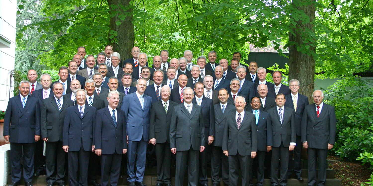 Todos los apóstoles europeos de la Iglesia Nueva Apostólica (Foto: INAI)