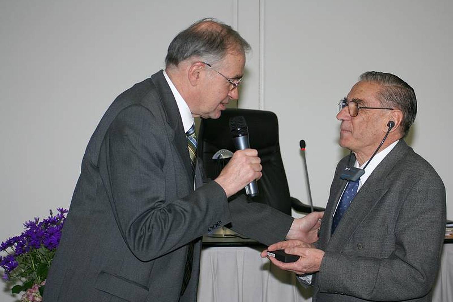 Words of thanks for District Apostle Mario Fiore (Argentina) who had served for many years