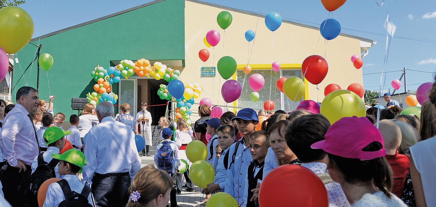 Die Kindertagesstätte in Rezeni (Moldawien)